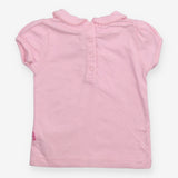 Collar Tee Short Sleeve Light Pink