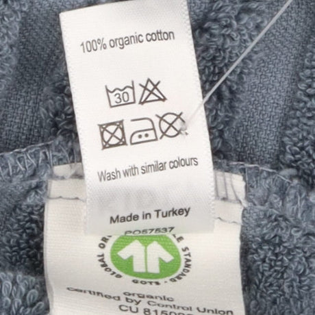 Towelling Dressing Gown Grey