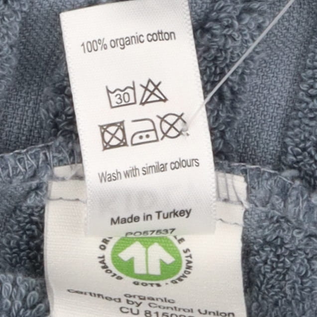 Towelling Dressing Gown Grey
