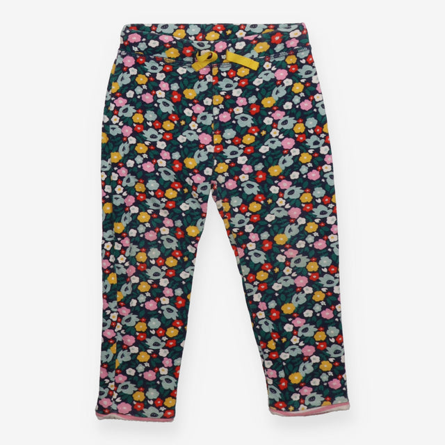 Leggings Reversible Pink Stripes and floral