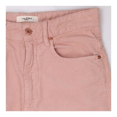Trousers blush pink cords