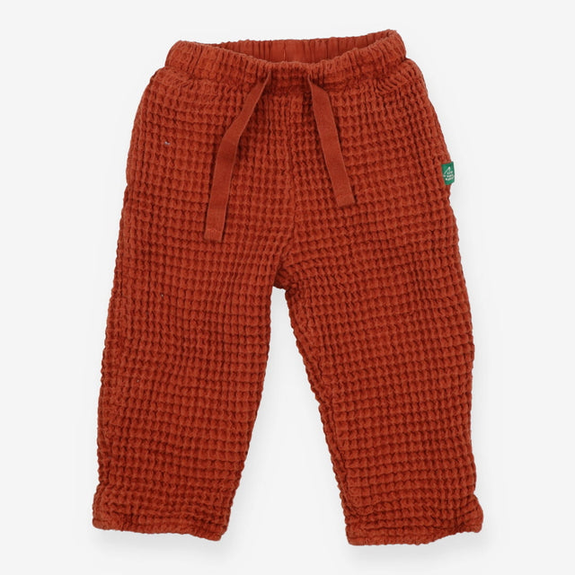 Trousers brown waffle 