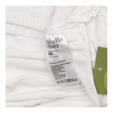 Maternity Vest White Ruched Stretch Jersey Tank