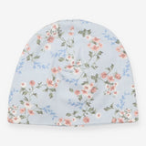 Baby Hats Blue Floral and Striped 
