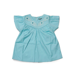 Embroidered Woven Top