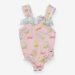 Pink Cupcake Swimming Costume - Patachou