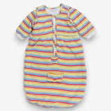 Sleeping bag rainbow stripe