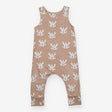 Jersey Romper Brown with Tiger Faces