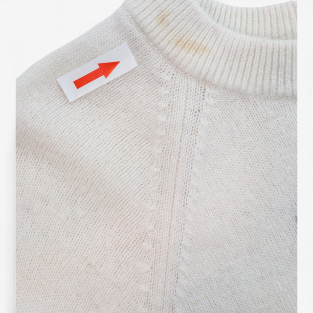 Jumper Cream Knit with Chilly Polar Bear