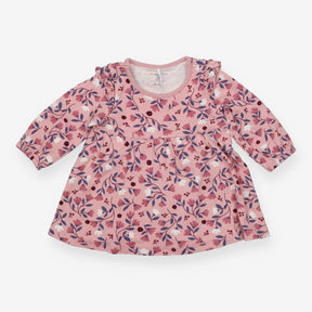 Pink Floral Baby Dress