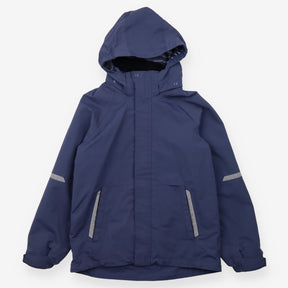 Blue Shell Jacket Striped Lining 
