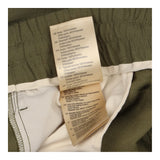 Jogger Trousers Olive Green Drawstring Waist Cuffe