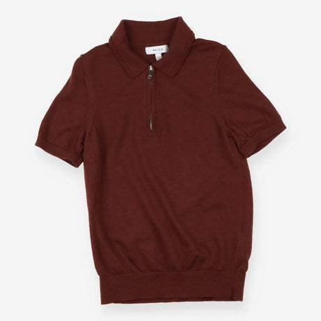 Brown Collared T-shirt