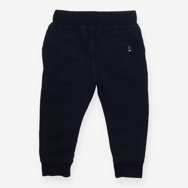 Joggers navy blue light blue tie and ship