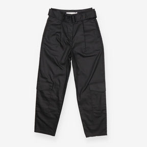 nu-in x Stefanie Geisinger Coated Denim Black Belt