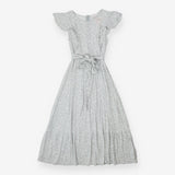 Animal print nursing/maternity dress