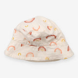 Hat summer bucket rainbows