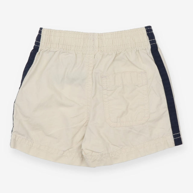 Woven Sport Short cream and navy