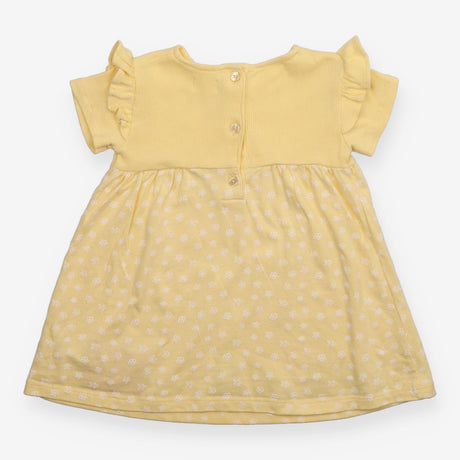 Dress Short Sleeve Yellow Easter Egg Hunt