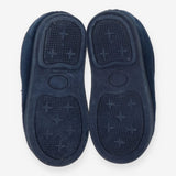 Slippers Navy Slip On with Classic Race Car