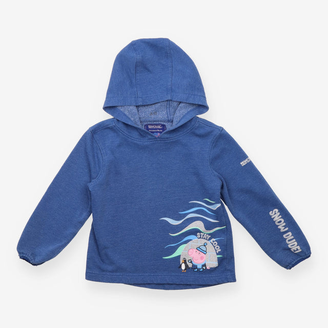Hoodie navy Peppa Pig