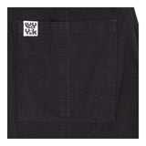 Dungarees Black Organic Cotton Straight Leg