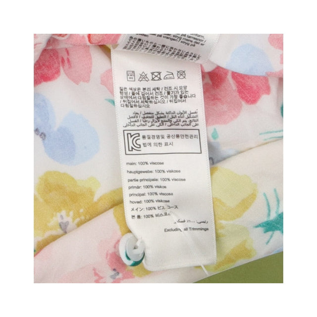 Anastasia Floral Frill Sleeve Button Top