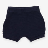 Bubble Shorts Navy Knit