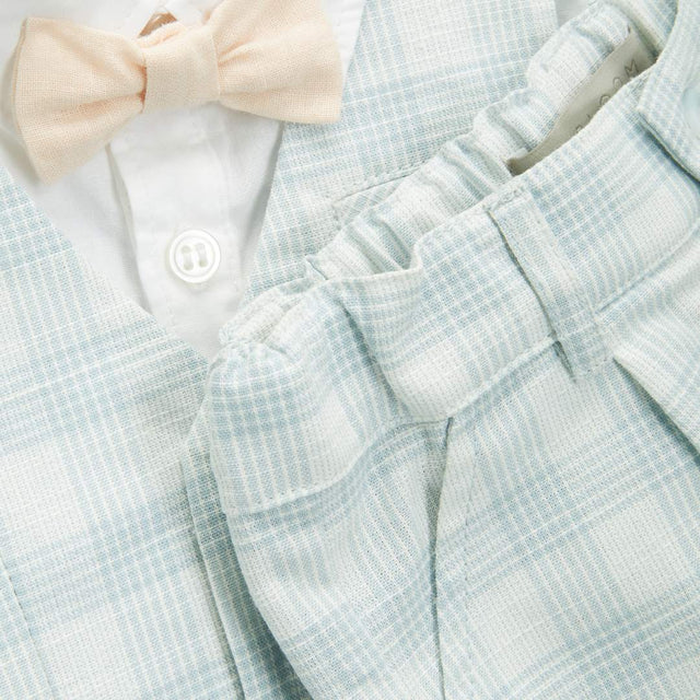 John Lewis Heirloom Collection Baby Check 4 Piece 