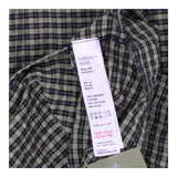 Gingham Check Midi Dress Green – Puff Sleeve Desig