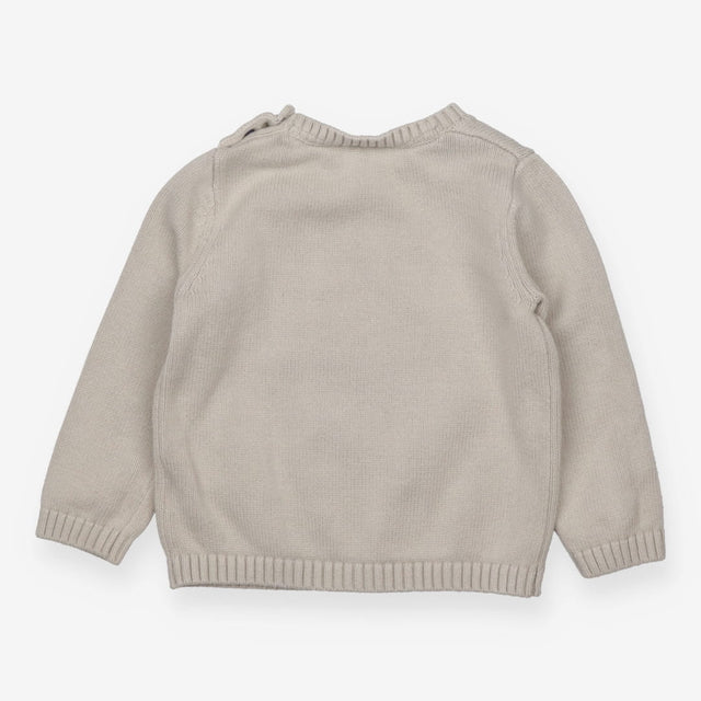 Sweater knit grey ship