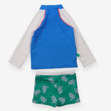 Turtle Rash Vest and Swim Shorts
