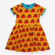 Yellow Dress with Dinosaurs 