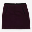 M&S Collection Aubergine Wool Mini Skirt