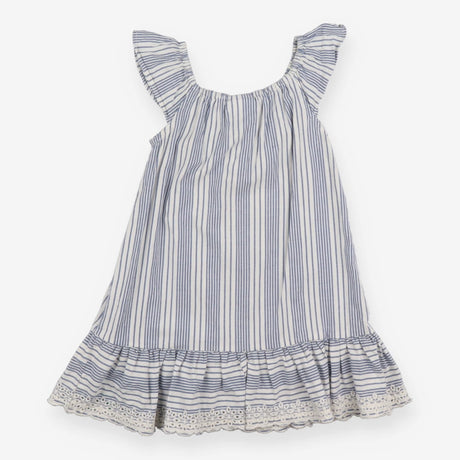 Blue Striped Dress