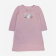 Nightdress pink striped squirrel 