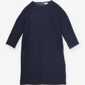 Navy 3/4 sleeve dress