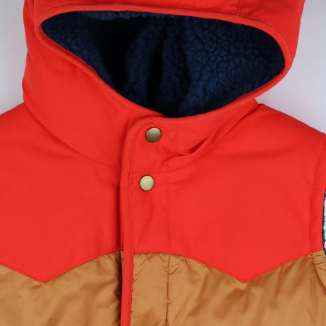 Gilet waterproof/fleece reversible 
