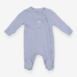 Sleepsuit blue rib