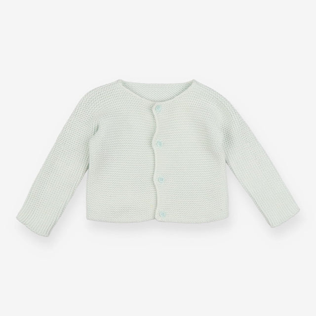 Knit Cardigan Mint Green