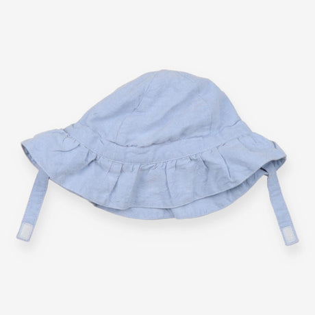 Chambray Sun Hat with Straps