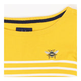 Harbour Long Sleeve Yellow Breton Stripe - Bee det