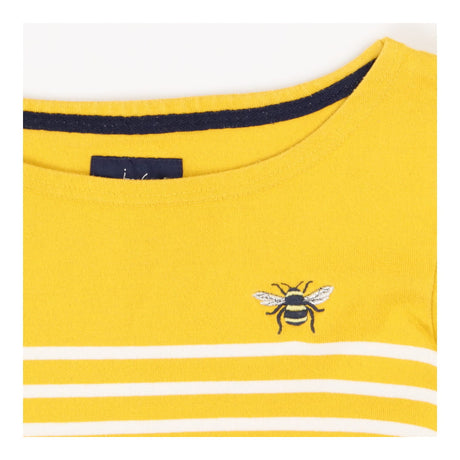 Harbour Long Sleeve Yellow Breton Stripe - Bee det