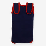 Wet Suit Navy and Red trim wrap over