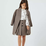 Heirloom Collection Kids' Dogtooth Check Coat