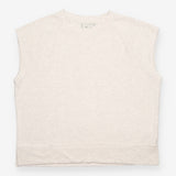 Sweatshirt Grey Marl Short Sleeve Relaxed Fit