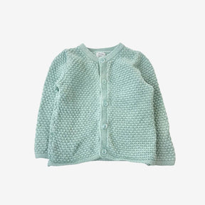 Green Knit Cardigan