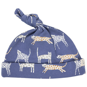 Knotted Hat Blue Cat