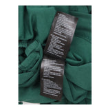 Forest Green Modal Blend Gathered Neck Tie Back Lo