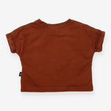 Brown T-shirt with Giraffe